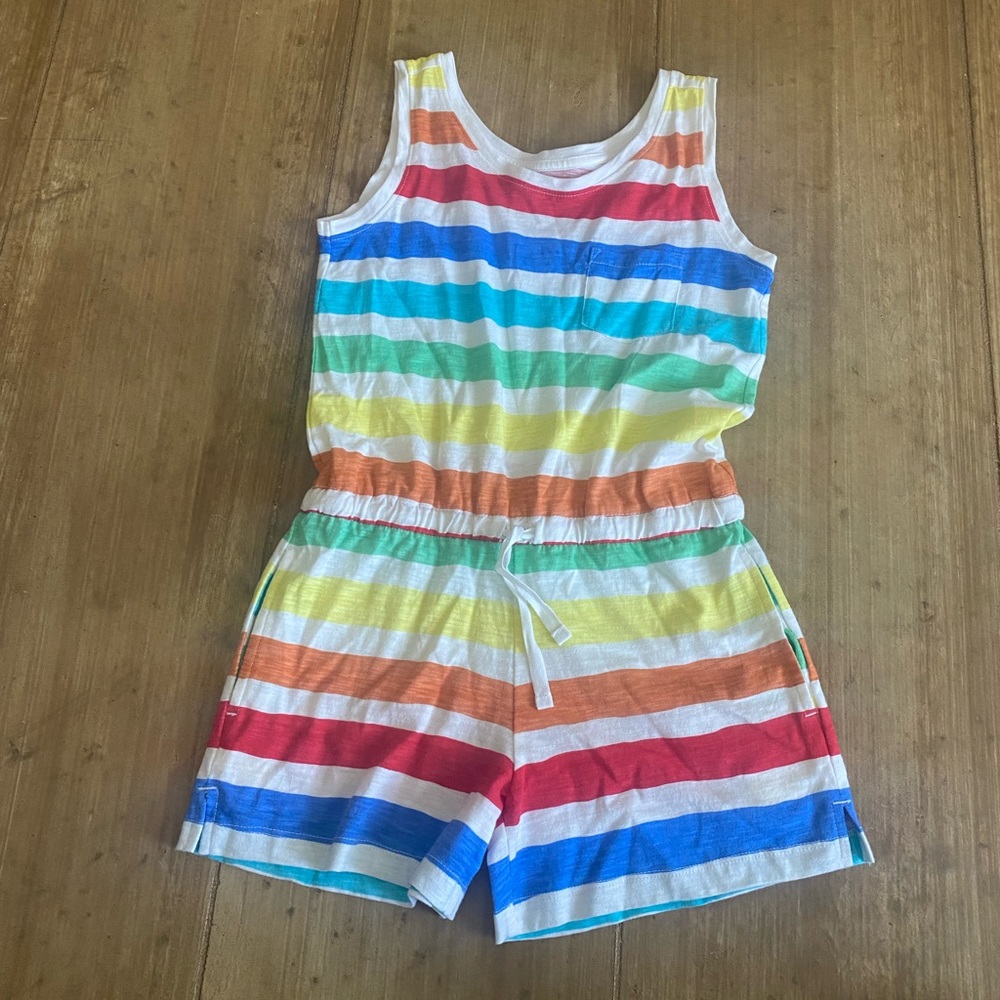 Primary cotton romper